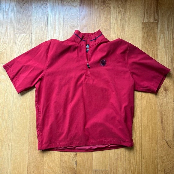 Ashworth water resistant golf shirt, short sleeve, size large - Picture 1 of 3